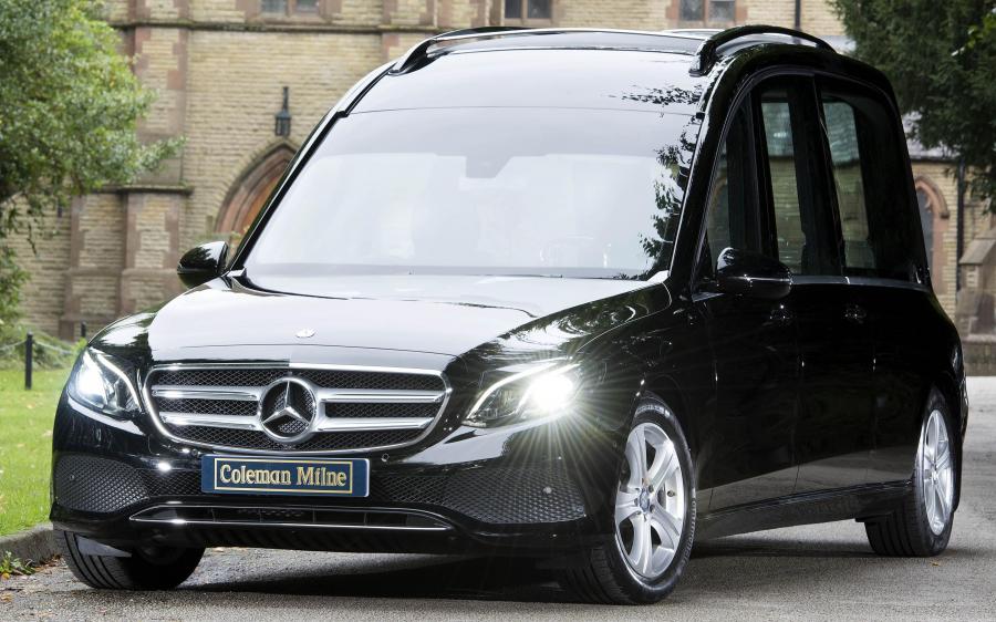Mercedes-Benz E-Class Hearse by Coleman Milne (213) '2017